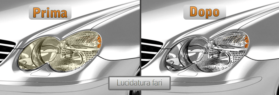 Lucidatura e rigenerazione di fari auto Brugnera Sacile Pordenone